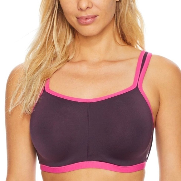 NATORI Yogi Sumac/Pink Underwire Sports Bra Size 32D - Picture 4 of 14